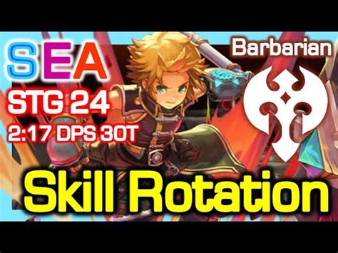 SEA TOP1 Barbarian NameIGN STG Season7 Skill Rotation STG24 2 17