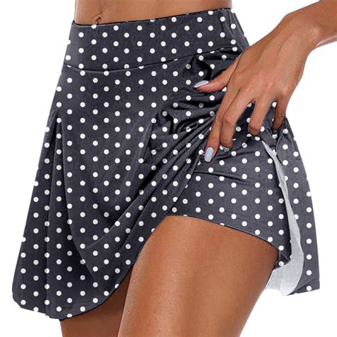 Gzwyht Skirts For Womentennis Skirt Womens Casual Prints Tennis Skirt Yoga Sport Active Skirt