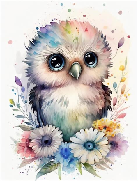 Premium AI Image | Eagle Watercolor Illustration