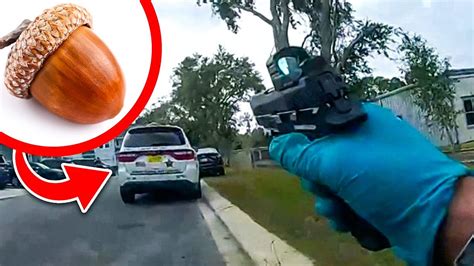 Cop Mistakes Acorn For Gunfire Shoots Up Car With Handcuffed Suspect