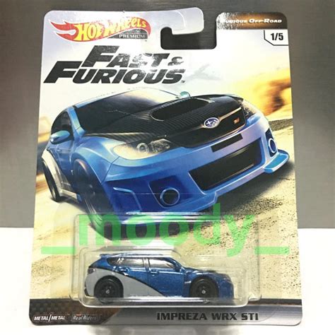 Hot Wheels Premium Fast Furious Furious Off Road Subaru Impreza WRX