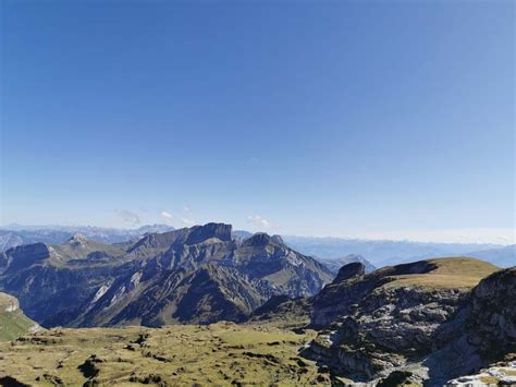 Zwei Der Sieben Gipfel Der Churfirsten Ch Wandern