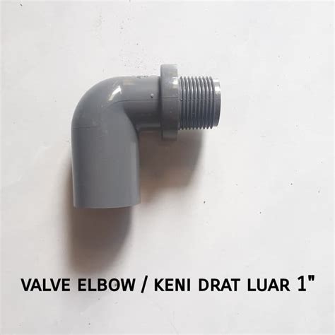 Jual Valve Elbow Keni Drat Luar Knie Knee Elbow Drat Luar Aw