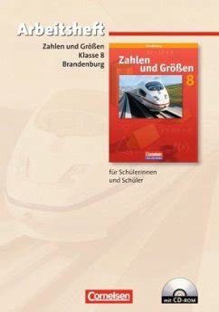 8 Schuljahr Arbeitsheft m CD ROM Zahlen und Größen Sekundarstufe