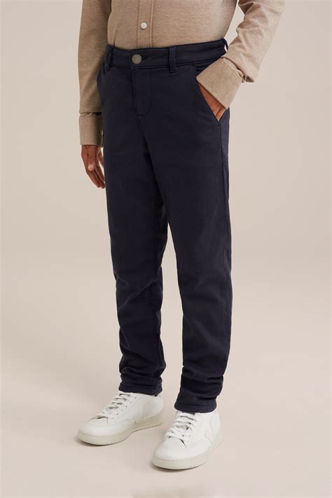 Jongens Slim Fit Chino Van Jogkwaliteit Wefashion