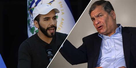 El Enfrentamiento Digital entre Nayib Bukele y Rafael Correa Qué