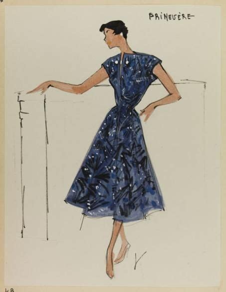 Carven Collection Haute Couture Printemps Eté 1954 Carven Galliera