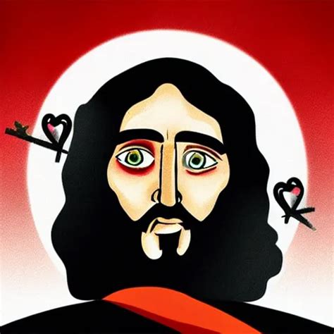 Jesus Smoking Weed Red Eyes Smoke Happy Stable Diffusion Openart