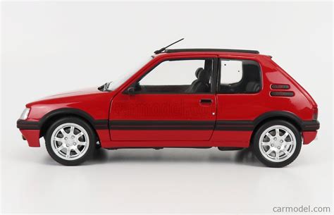 Norev Scale Peugeot Gti Pts Rims Red