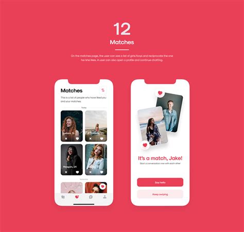 Dating app — Free UI Kit :: Behance