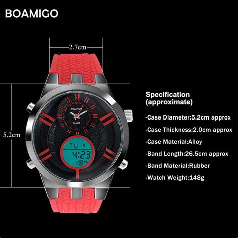 Boamigo Raptor Military Men’s Watch – Delta City Hub