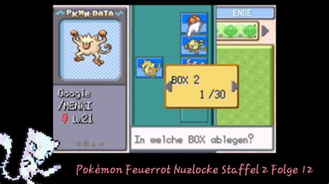 Let s Play Pokémon Feuerrot Nuzlocke Staffel 2 Part 12 Ein