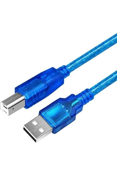 Tootech Yazıcı Kablosu Ara Printer Usb Bağlantı Bağlama Kablo Network