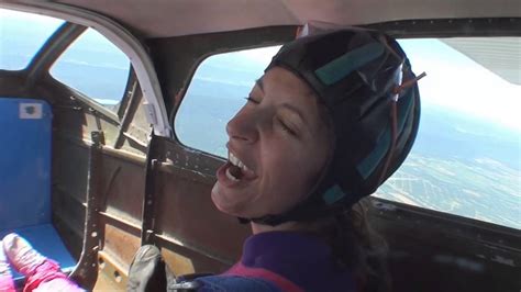 Kellie Goes Skydiving At Chambersburg Skydiving Center In Chambersburg