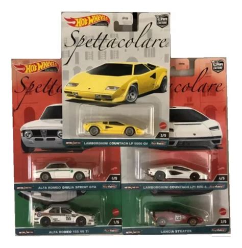 Hot Wheels Premiun Serie Spettacolare Completa Meses sin interés