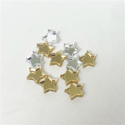 LaserVarna | Звездички от плексиглас 1х1см - 10бр.