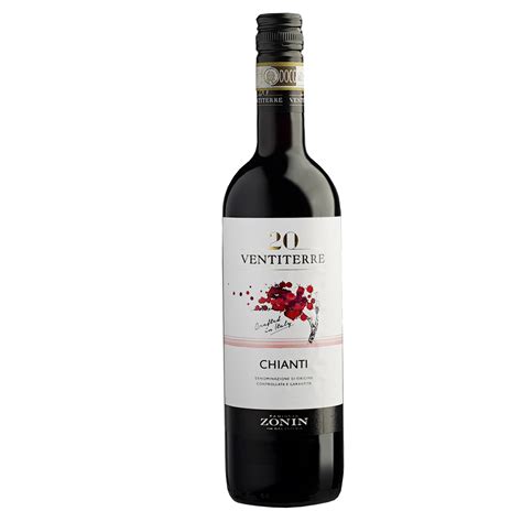 Vinho Italiano Tinto Zonin Chianti Garrafa Ml