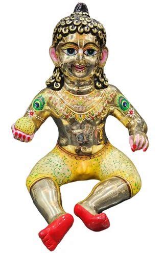 Brass Laddu Gopal Statue Home At Rs Kg In Mathura Id