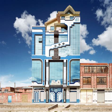 Freddy Mamani S New Andean Architecture Adds Colour To Bolivian City