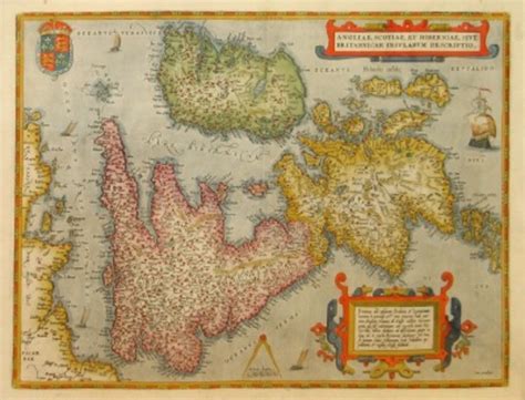 Picture This Ortelius Abraham British Isles M