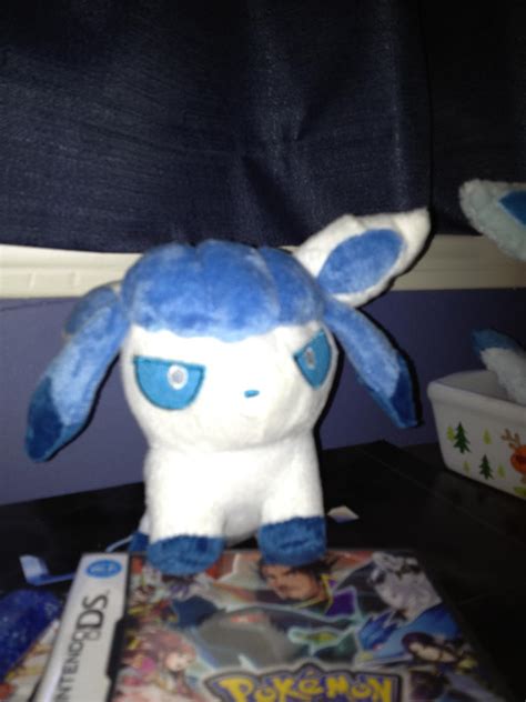 Shiny Glaceon Plush by Not-Hunter on DeviantArt