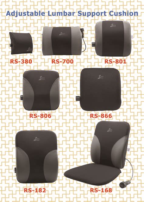 Adjustable Lumbar Support Cushions Taiwantrade