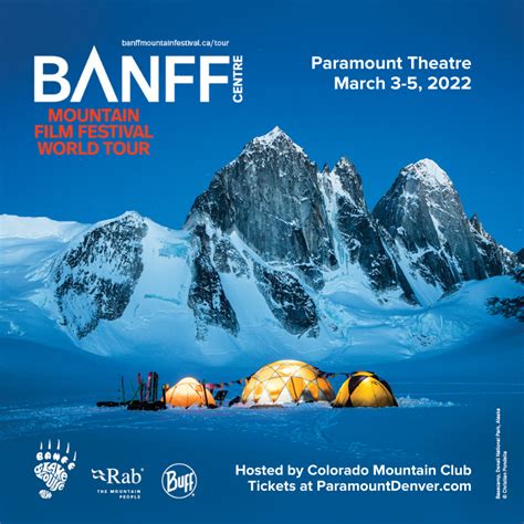 Colorado Mountain Club Hosts The Banff Mountain Film Festival At