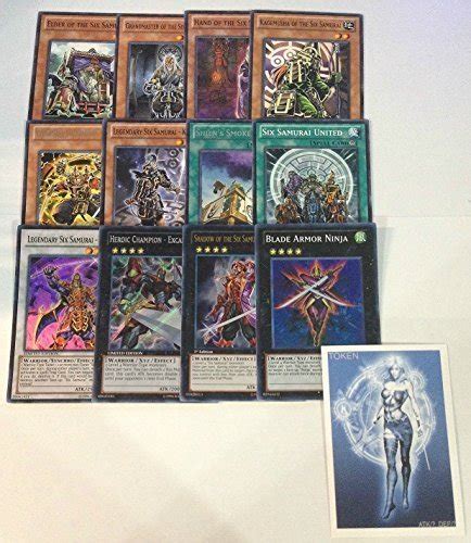 Buy Yu Gi Oh Yugioh Tournament Ready Six Samurai Deck With Complete