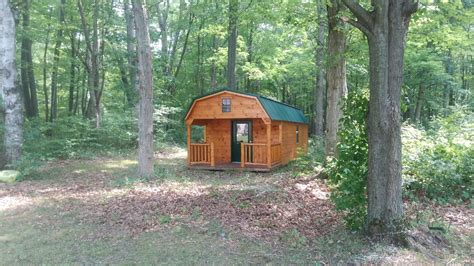 Gambrel Wood Cabins Mid Valley Structures