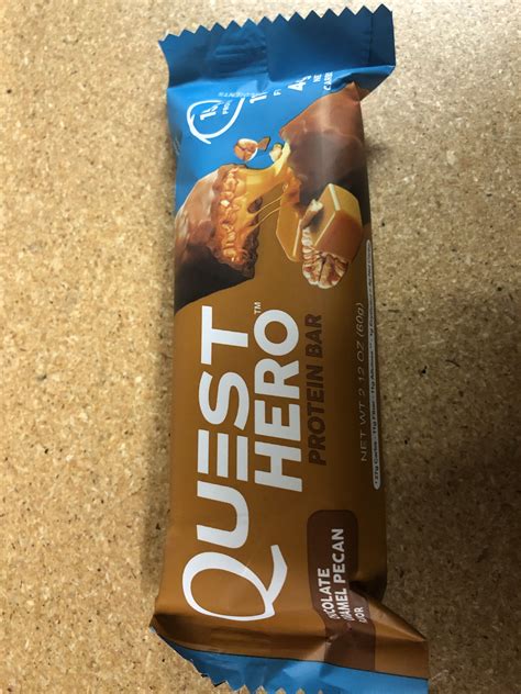 Quest Hero Chocolate Caramel Pecan Bar Lo Carb U