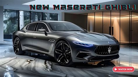 Maserati Ghibli Hybrid Unveiled Get Ready To Be Amazed Youtube