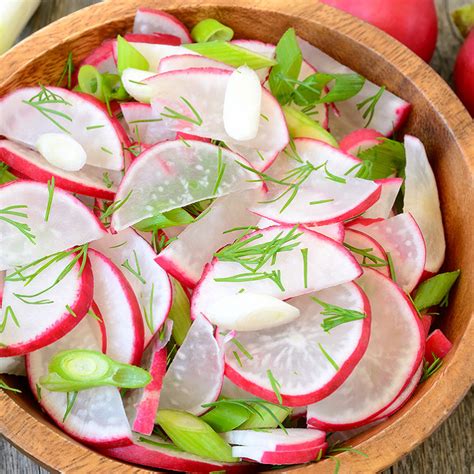 Recette Radis Roses En Salade