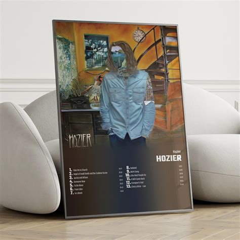 Hozier Hozier Album Cover Poster Wall Art, Hozier, Hozier - Etsy