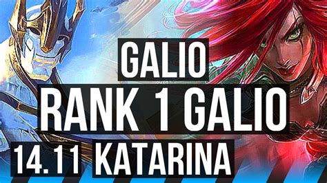 GALIO Vs KATARINA MID Rank 1 Galio 8 2 15 Godlike Rank 19 JP