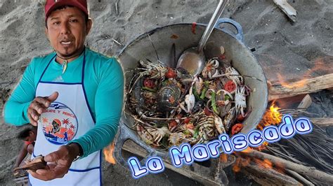 Esta es la VERDADERA MARISCADA 100 salvadoreña YouTube