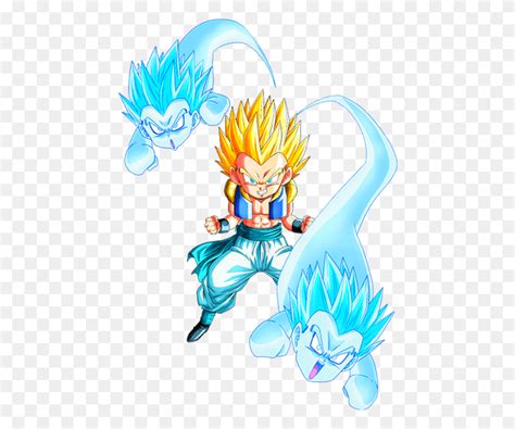 Gotenks Goku Vegeta Dragon Ball Z Dokkan Battle Gotenks Png Flyclipart