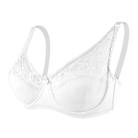 Lace Bra For Women Underwire Push Up Minimizers Bra Sexy See Through