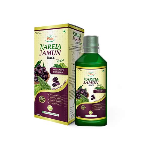 Buy Puyur Ayurveda Neem Karela Jamun Juice Ml Online At Discounted