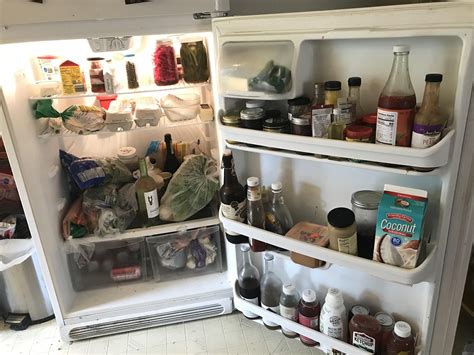 This is my fridge, in all its chaos and glory : r/FridgeDetective
