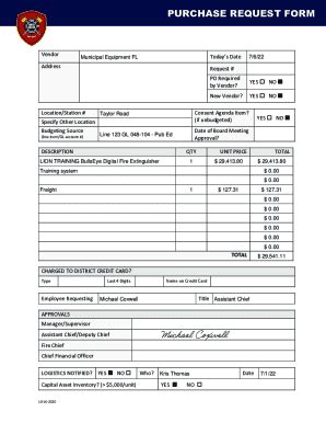 Fillable Online Table Expenditures For Board Approval Fax Email