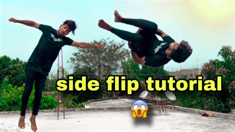 Side Flip Tutorial 😱 How Too Side Flip Tutorial Easy Step In Hindi