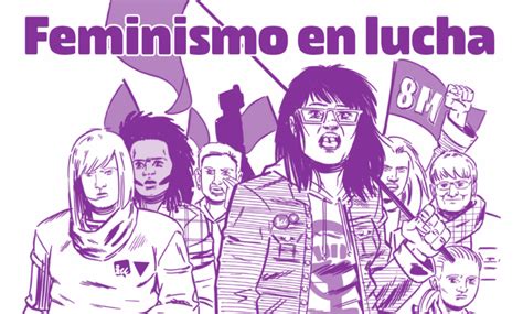 Feminismo en lucha Manifiesto del Área de la Mujer de IU por el 8M de