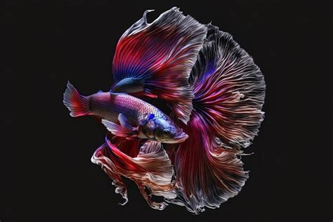 Premium AI Image Betta Splendens Sometimes Known As The Siamese