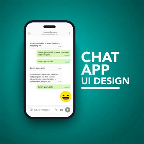 5,200+ Chat App Mockup Stock Illustrations, Royalty-Free Vector ...