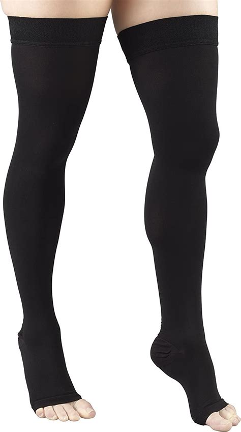 Truform 20 30 Mmhg Compression Stockings For Men And Women Thigh High