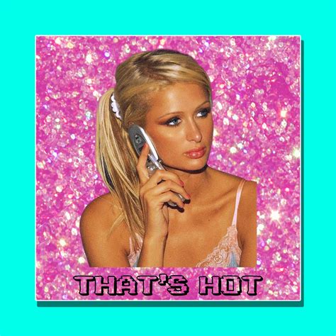 Paris Hilton That S Hot Vinyl Sticker Laptop Water Bottle Trendy