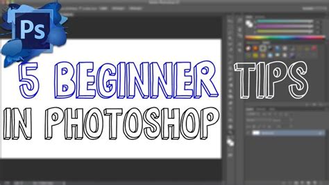 5 Tips To Get Started In Photoshop Photoshop Tutorial Photoshop