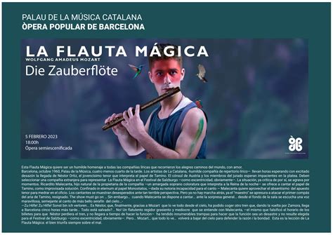 CASTELLANO La flauta mágica by ÒPERA POPULAR DE BARCELONA Issuu