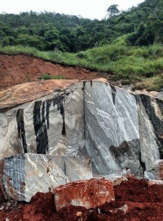 Black Titanium Granite Quarry in Brazil