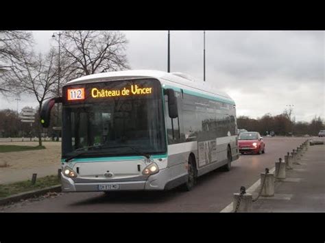 Ligne 112 HEULIEZ BUS GX 337 HYBRIDE RATP BUS 1170 YouTube